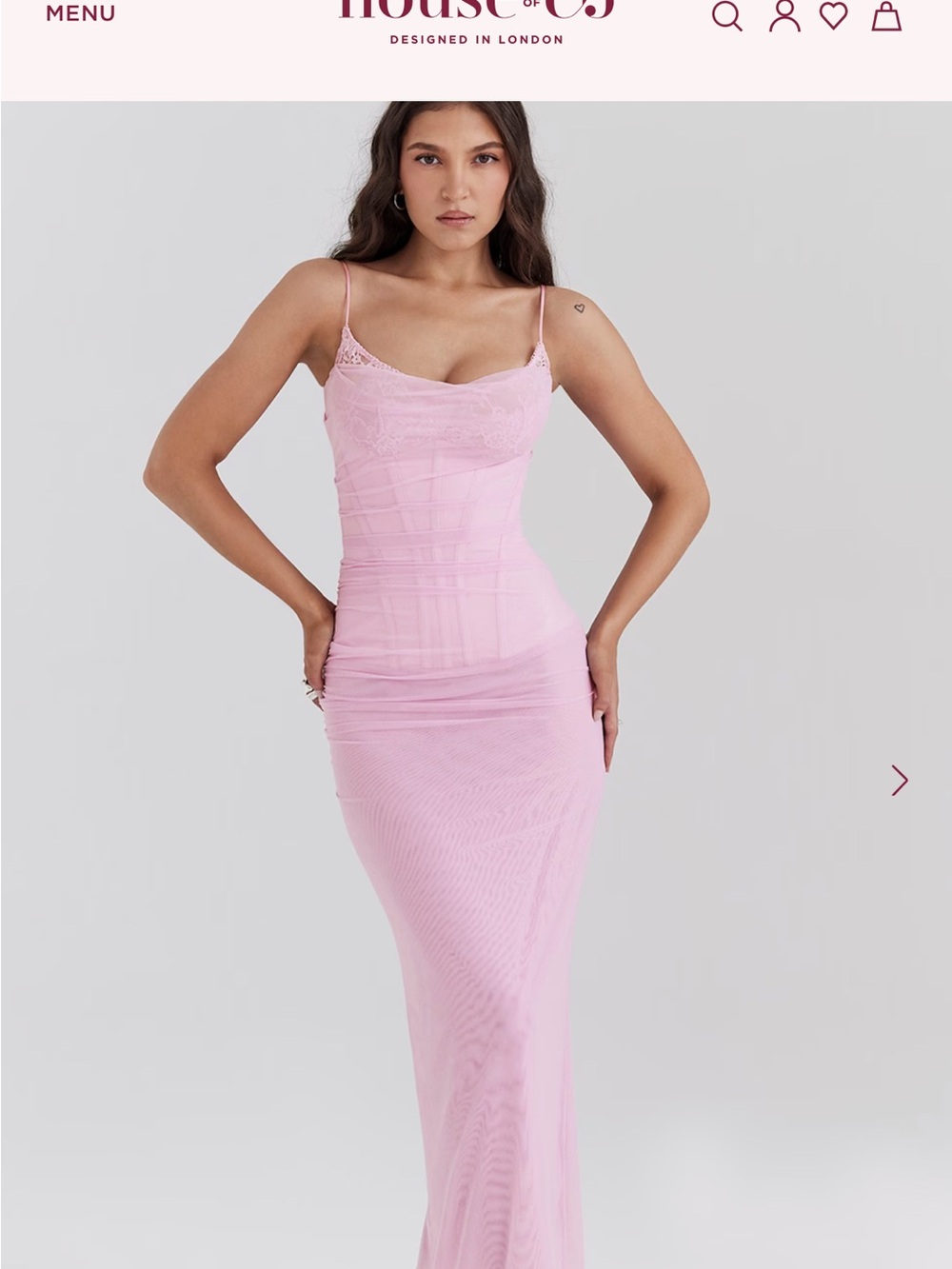 Like new NALINI Cotton Candy Corset Maxi Dress